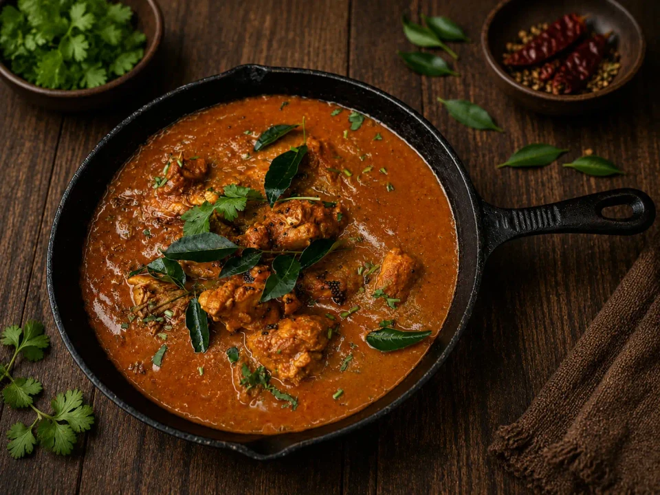 Chicken chettinad from Masala Killiney Indian takeaway