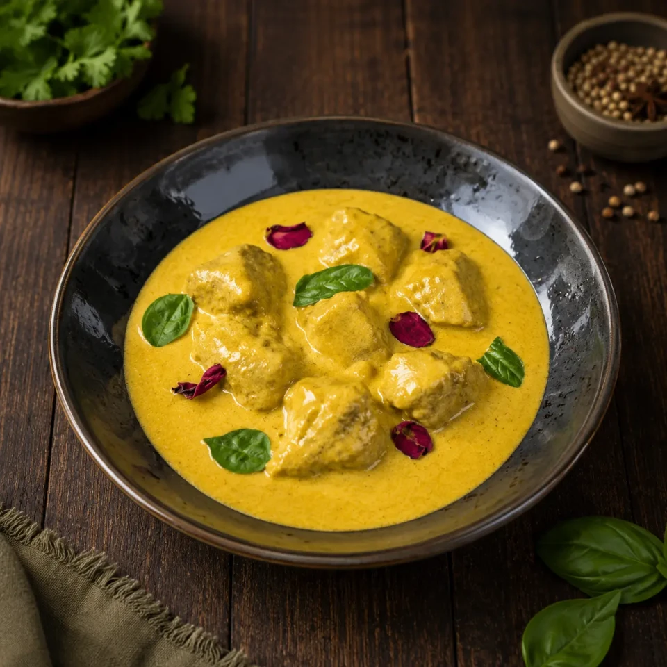 Lamb korma with creamy sauce at Masala Killiney