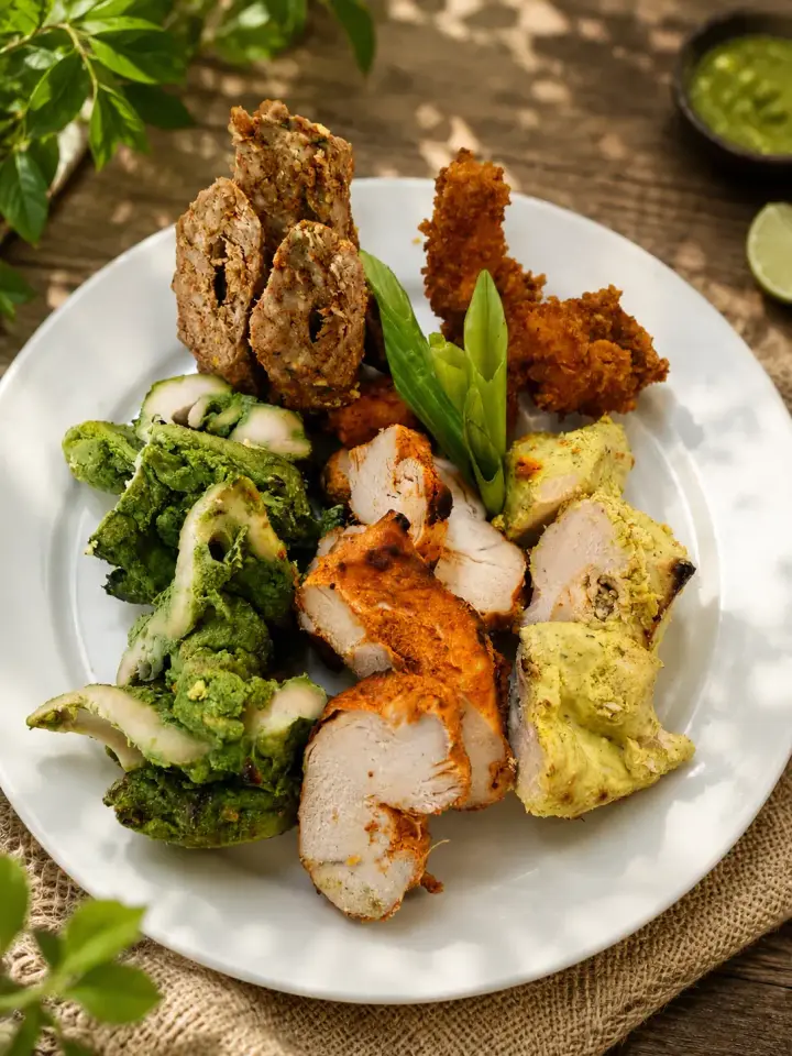 Non-vegetarian sharing platter for catering at Masala Killiney