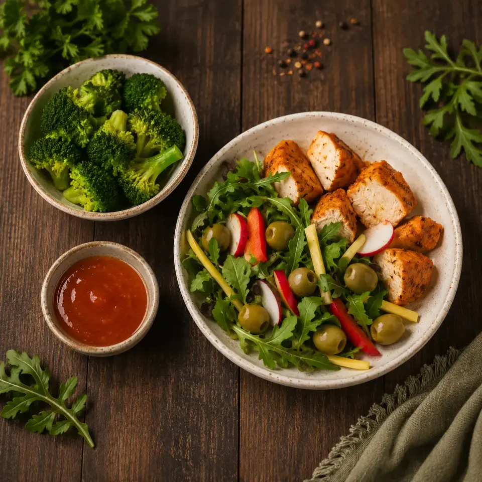 Catering protein box with grilled dishes from Masala Killiney