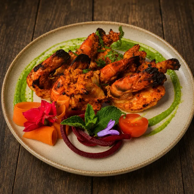 Tandoori prawn for wedding catering from Masala Killiney