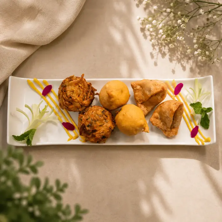 Vegetarian catering platter from Masala Killiney for events